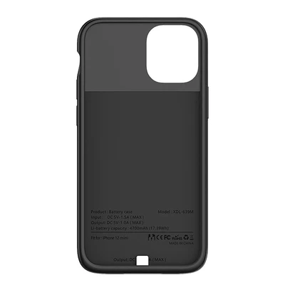 iPhone 12 Mini 5.4 Black Power Charging Case